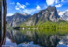 Urlaub im Berchtesgadener Land - Fahrt zur Halbinsel Hirschau mit St. Bartholomä, Schönau