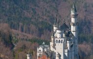 Bayern, Schwaben - Hohenschwangau Königsschlösser, Schloss Neuschwanstein 02.JPG