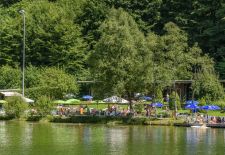 Weißblaue Impressionen vom RIESSERSEE - Freizeitspaß im nostalgischen Strandbad