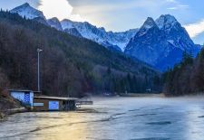 Weißblaue Impressionen vom RIESSERSEE - Interessante Muster und Strukturen im Eis