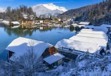 Vier Jahreszeiten im Berchtesgadenr Land - Winteridyll an der Seelände