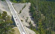 Alberta, Canadian Rockies - Icefields Parkway  Hwy 93, Along the way 09.JPG