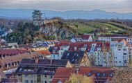 Baden-Württemberg, Breisach am Rhein - Innenstadt  Blick auf den Eckartsberg 02.JPG