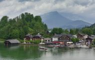 Bayern, Oberbayern - Schönau am Königssee Königssee, Seelände 01.JPG