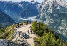 Berchtesgaden - Breathtaking view from Top of Mount Jenner, Schoenau