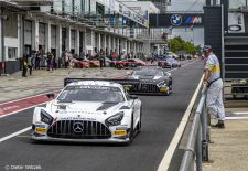 Schwaben Pfeile - STARS beim GT MASTERS - Ausfahrt aus der Boxengasse am Nürburgring