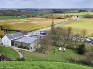 Wallonisch-Brabant, Waterloo - Blick vom Hügel Löwe von Waterloo 02.JPG