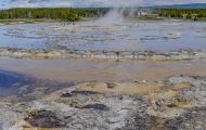 Wyoming, Northwest - Yellowstone National Park Great Fountain Geyser 01.JPG