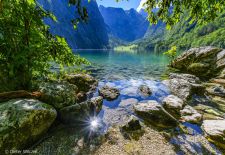 Bayerische Seenlandschaften - Natur im Einklang mit Freizeit und Kultur - Obersee, Berchtesgadener Land