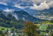 Impressionen aus dem BERCHTESGADENER LAND - Blick von der Rossfeld Panoramastraße