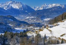 Oberbayerische Alpen - Auffahrt zur Rossfeld Panoramastraße