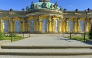 Brandenburg, Potsdam - Park Sanssouci / Schloss Sanssouci 01