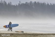 Vancouver Island - Pacific Rim, Surfer am Long Beach.JPG