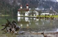 Bayern, Oberbayern - Schönau am Königssee  Königssee, St. Bartholomä 02.JPG