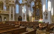 Bayern, Steingaden - Wieskirche 19