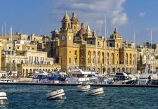MALTESISCHE IMPRESSIONEN - Luxusyachten im Grand Harbor von Valetta