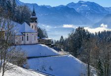 Vier Jahreszeiten im Berchtesgadenr Land - Wallfahrtskirche Maria Gern