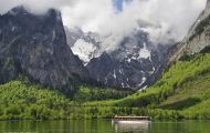 Bayern, Oberbayern - Schönau am Königssee Königssee, Schifffahrt 04.JPG