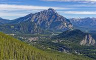 Alberta, Canadian Rockies - Banff Area  Sulphur Mountain 01_.JPG