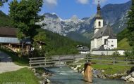 Bayern, Ramsau bei Berchtesgaden - Ort / Malerwinkel 02