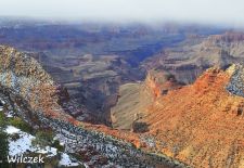 Grand Canyon - Überraschender Wintereinbruch am Desert View Drive.JPG