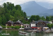 Weißblaue Impressionen vom Königssee - Blick auf die Seelände.JPG