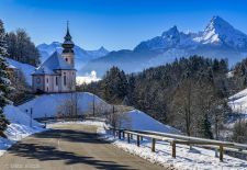 Mein Berchtesgadener Land - Wunderschön zu jeder Jahreszeit - Wallfahrtskirche Maria Gern, Berchtesgaden