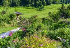 Erholung für Körper und Seele im Bergkurgarten
