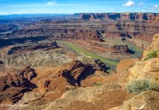 SEHNSUCHTSLANDSCHAFTEN im Amerikanischen Westen - Green River am Dead Horse Point