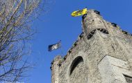 Ostflandern, Gent - Innenstadt  Burg Gravensteen 03.JPG