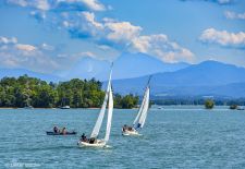 Unter vollen Segeln, Chiemsee