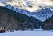 Weißblaue Impressionen vom RIESSERSEE - Novemberstimmung entlang des Rundwanderweges