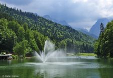 Zu Besuch am Riessersee - Drohender Wettersturz