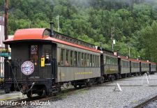 Destination Skagway - In alten Wagons zurück in die Zeit des Klondike-Goldrausches.JPG