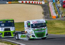 Championnat de France Camions du Nürburgring - Point de freinage manqué