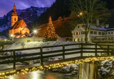 Impressionen aus dem BERCHTESGADENER LAND - Weinachtlicher Malerwinkel in Ramsau