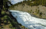 Alberta, Canadian Rockies - Banff Area - Bow Falls 04.JPG