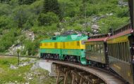 Fahrzeuge, Schienenfahrzeuge - Sonstige Schienenfahrzeuge  White Pass & YukonRailroad 01.JPG