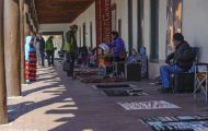 Städte, USA - New Mexico Santa Fe - Old Town 10.JPG