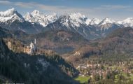 Bayern, Schwaben - Hohenschwangau Königsschlösser, Alpsee.JPG