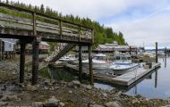 Städte, Kanada - British Columbia Telegraph Cove - Historic Boardwalk 02.JPG