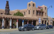 Städte, USA - New Mexico Santa Fe - Old Town 17.JPG