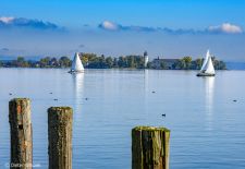 Segeln vor der Fraueninsel, Chiemsee