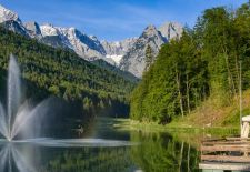 Weißblaue Impressionen vom RIESSERSEE - Der Rundwanderweg in Richtung Seespitze