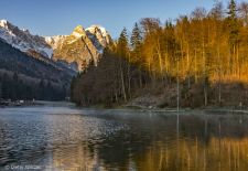 Zu Besuch am Riessersee - Leuchtende Herbstfarben entlang des Rundwanderweges