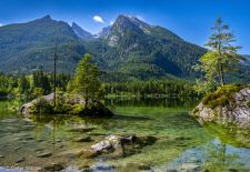 Bayerisches Alpenparadies - Ein magischer Moment am Hintersee