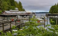 Städte, Kanada - British Columbia Telegraph Cove - Historic Boardwalk 01.JPG