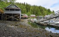 Städte, Kanada - British Columbia Telegraph Cove - Historic Boardwalk 03.JPG
