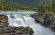 Alberta, Canadian Rockies - Icefields Parkway  Hwy 93, Athabasca Falls 02.JPG