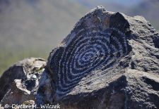 Nachrichten auf Stein im Westen der USA - Picture Rock Road, Saguaro NP.JPG